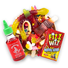 TikTok Viral Candy Bowl – Pick N Mix with Souracha Sauce & Poppin’ Candy