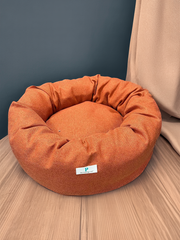Prestige Rust Nest Round Dog Bed -Dog Bed