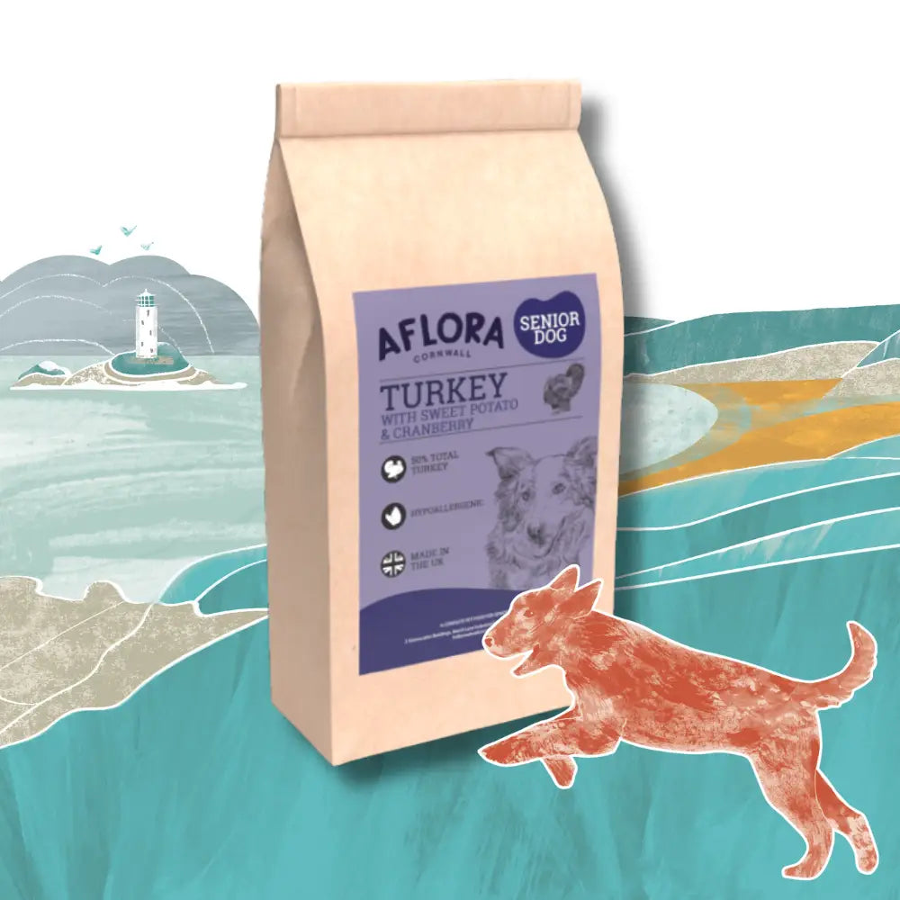 Aflora Senior Turkey Grain Free Dog Food